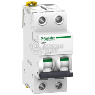 Автоматический выключатель Schneider Electric Acti9 2P 2А (B) 6кА